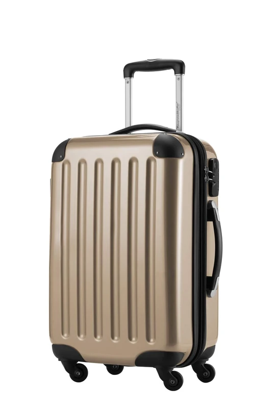 Hauptstadtkoffer Hand luggage Boardcase in glossy bronze with 4x360° wheels hardcase