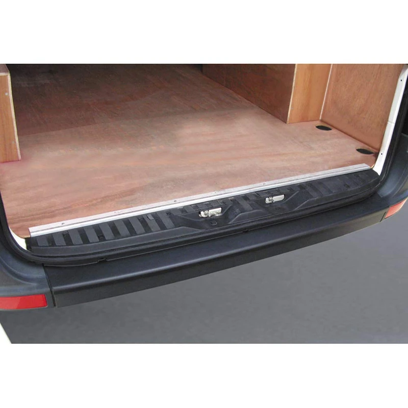 RGM ABS Rear bumper protector compatible with Volkswagen Crafter & Mercedes Sprinter 2006-2017 Black