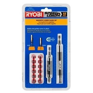 Ryobi 15 pc Magnetic Screw Guide Set Ar2002