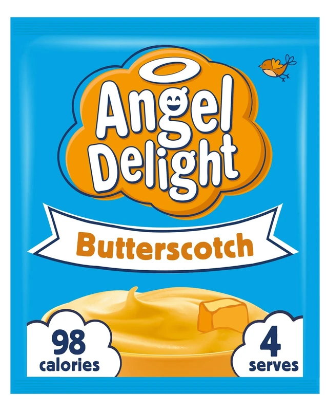 Angel Delight Smooth & Creamy Butterscotch Flavour Instant Dessert Mix, 59 g Sachet (Pack of 1)