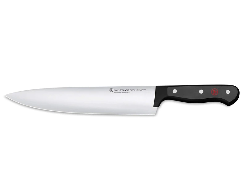 Wüsthof Gourmet 9 Inch Chef's Knife, Black