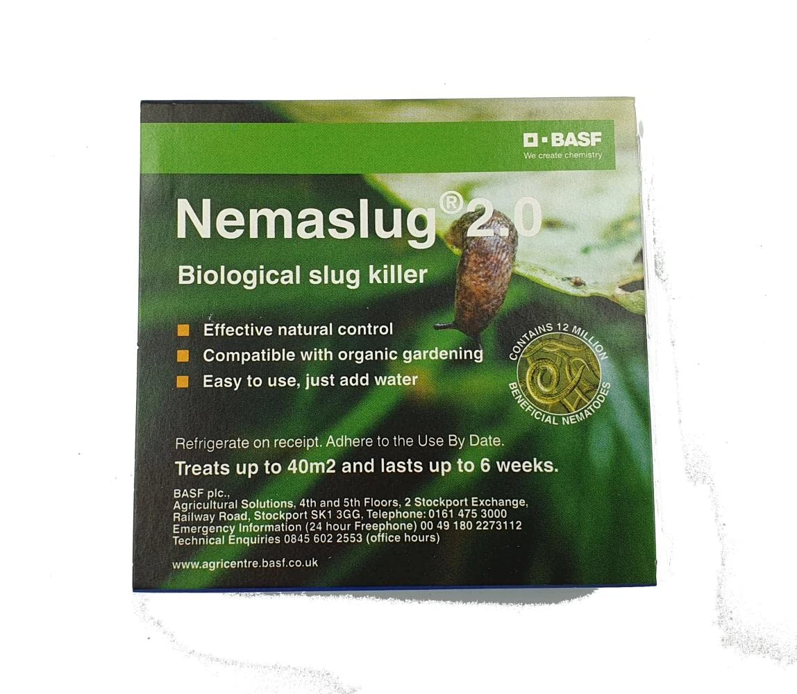 Slug Nematodes 12million (Treats 40sq.m)