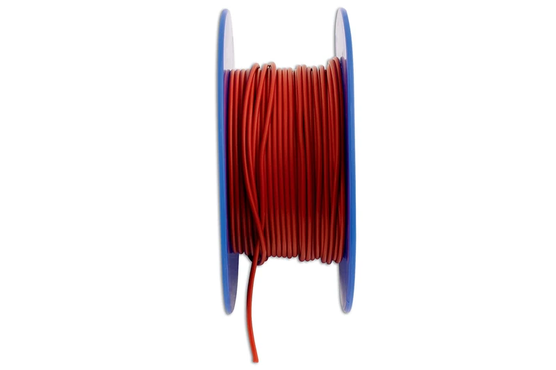 Connect 30015 Red Single Core Auto Cable 28/0.30 50m