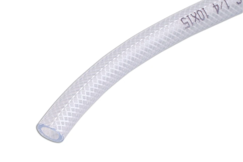 Connect 30887 Clear PVC Braided Tubing 13mm ID 30m
