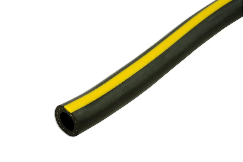 Connect 30900 Rubber Black & Yellow Air Hose 6.3mm x 15m