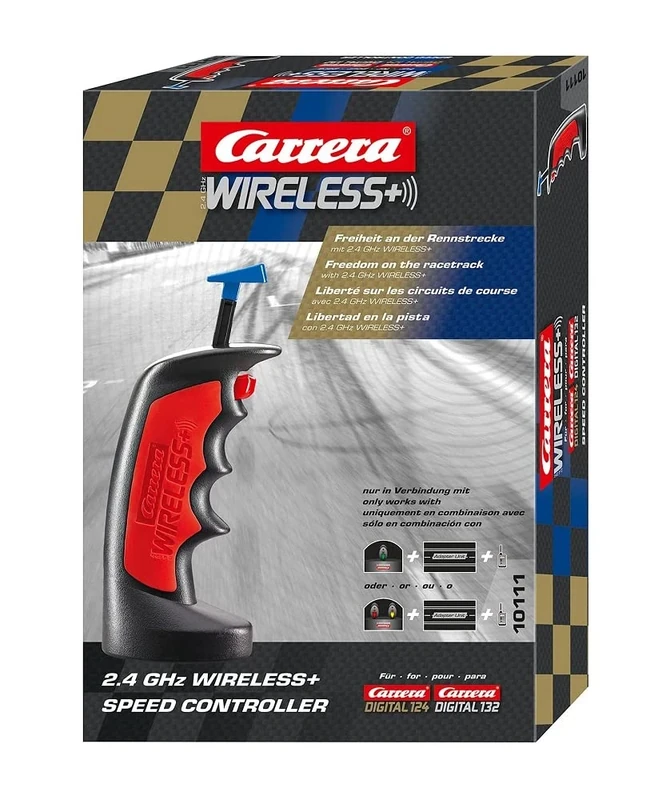 Carrera 20010111 WIRELESS+ Controller 124 / Digital 132 Slot Car Track Accessory, 15.98 x 5.49 x 22.99 cm
