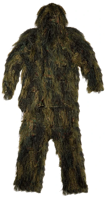 Mil-Tec Outdoor Militry Ghillie Suit available in Woodland Camo - X-Large/2X-Large