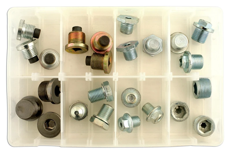 Connect 32754 Sump Plug Assortment Euro 24 plugs plus washers to suit