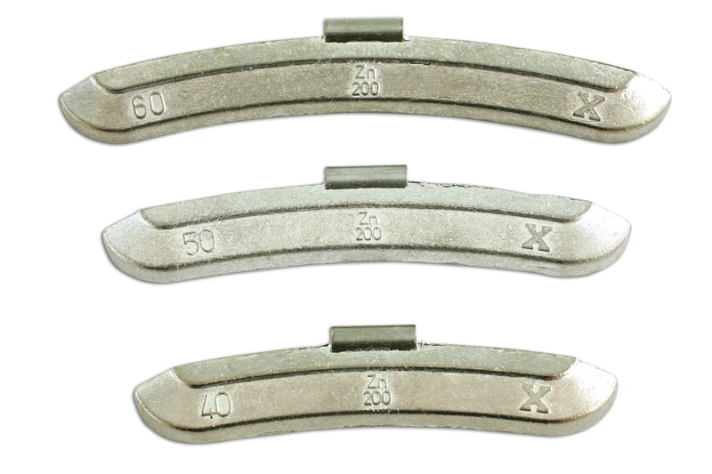 Connect 32867 Wheel Weights for Steel Wheels 25gram 100pc - Image 1