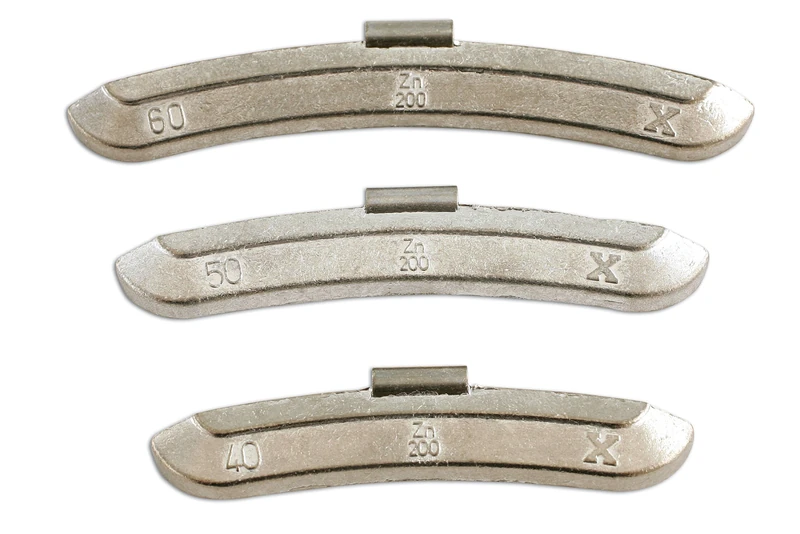 Connect 32872 Wheel Weights for Steel Wheels 50gram 50pc