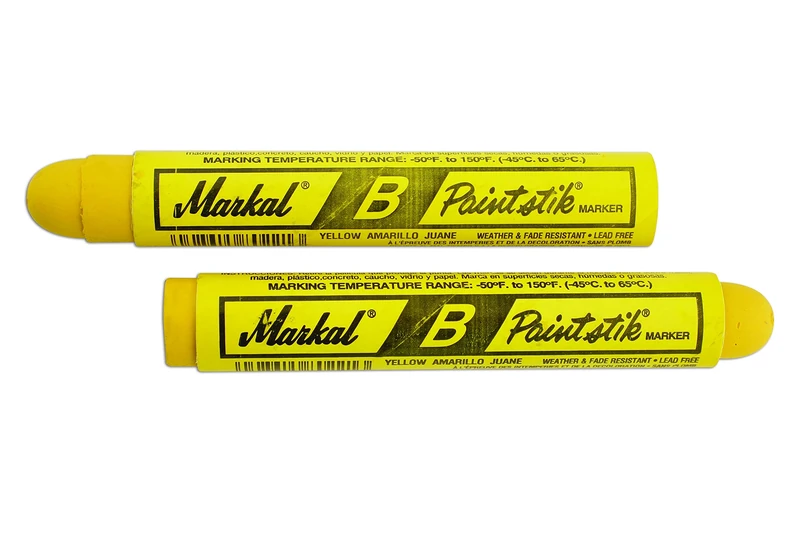 Connect 35100 Tyre Marker Pens-Yellow 12pc - Image 1