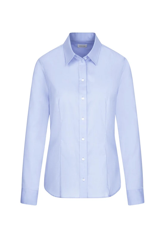 Seidensticker women's blouse - city blouse - shirt blouse - regular fit - long sleeve - plain - 100% cotton