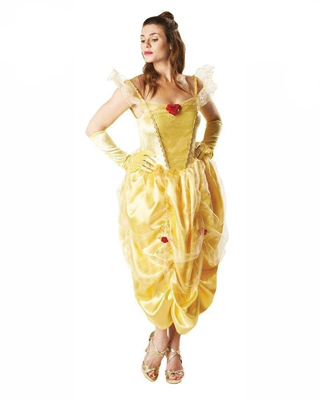 Rubie's 880180M Official Disney Belle Costume, Adult's, Medium