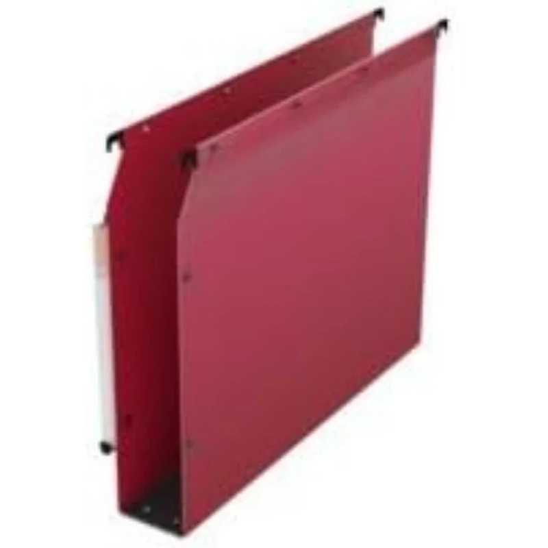 Elba Ultimate Polypropylene Suspension Files for Cupboard Base 80 mm a4 red