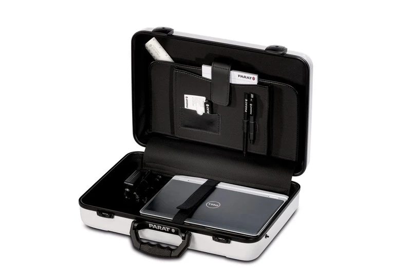 Parat 98227170 "Paradoc Classic" Attache Case, White - Image 1