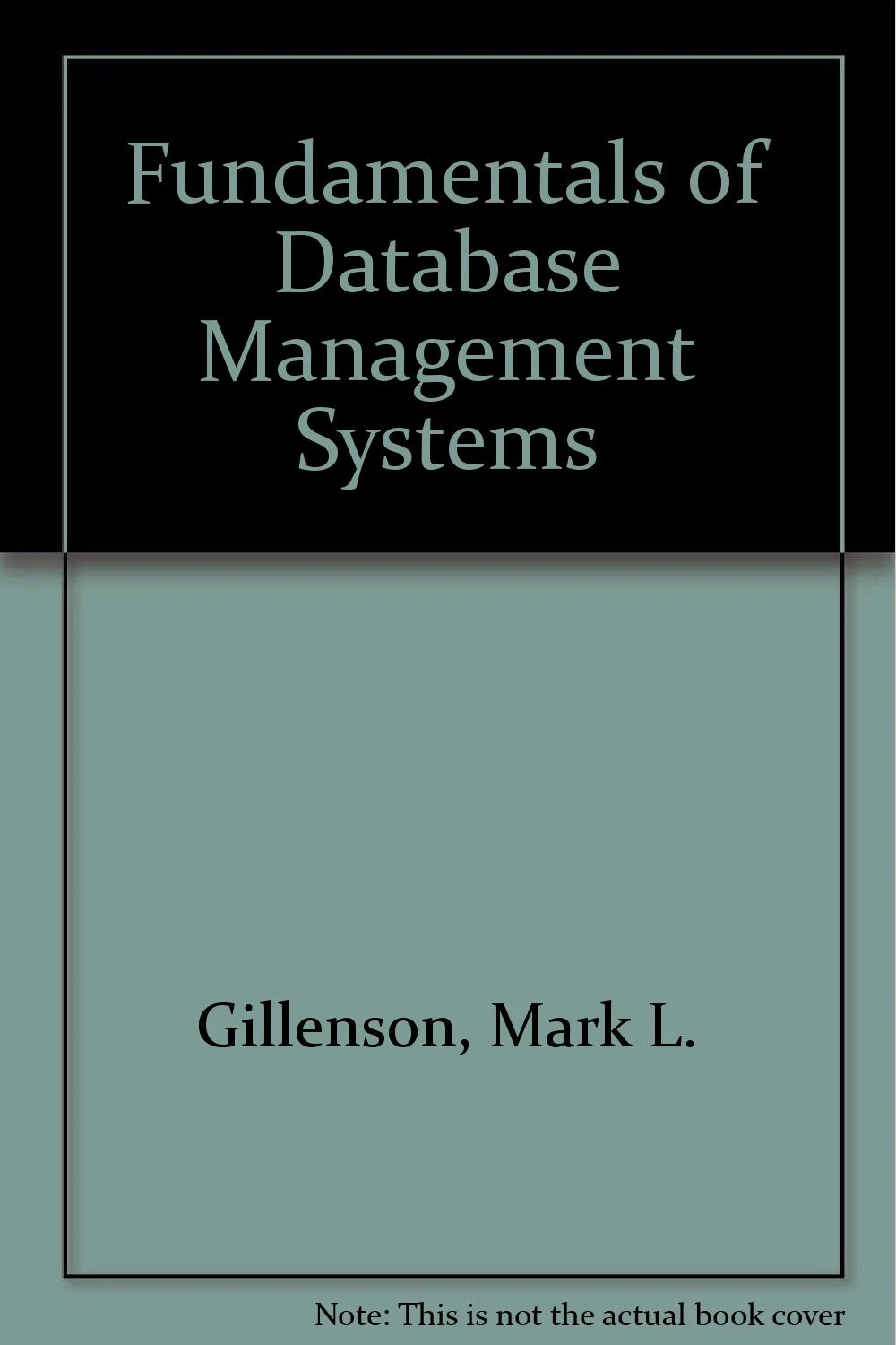 Fundamentals of Database Management Systems