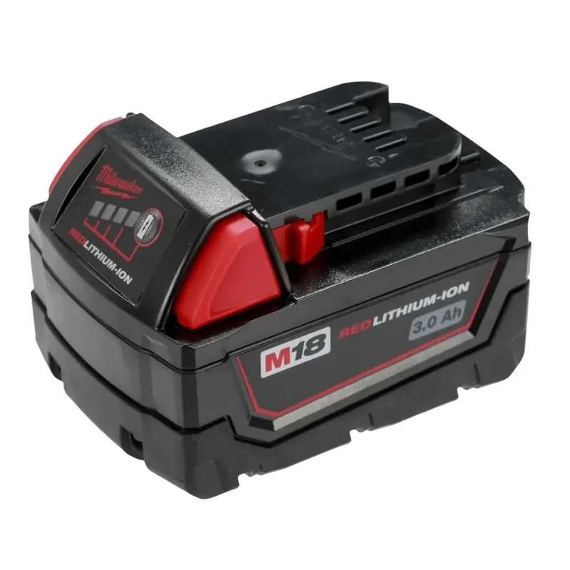 Milwaukee M18BX 3.0Ah Lithium-Ion Battery - Red