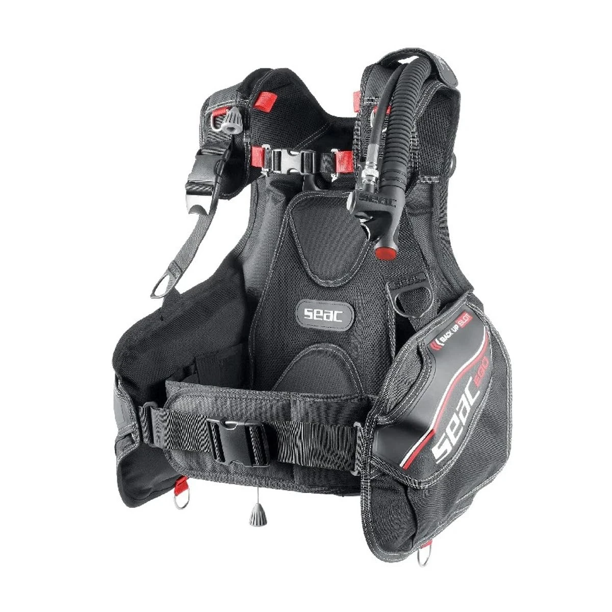 SEAC Ego Diving BCD - Red/Black, XXX-Small