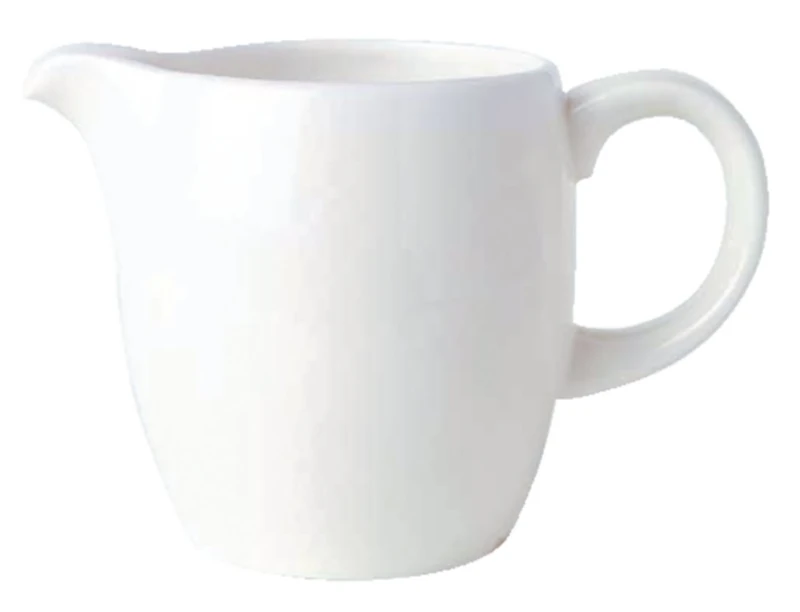 Bone Ascot Cream Jug - Capacity: 120ml (4.25oz). Box quantity: 6. - Image 1