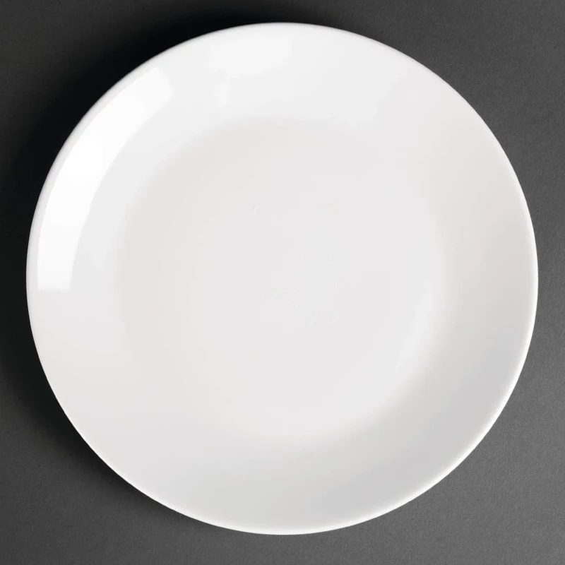 Classic White Flat Plate