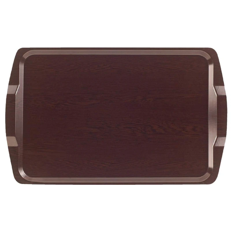 Cambro Room Service Trays Laminated with handles Venge - 40x64cm