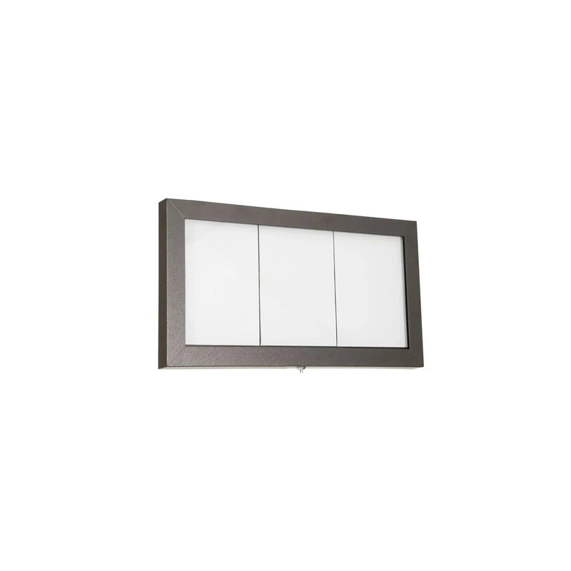 Securit External LED Menu/Information Display Case - Coated Steel