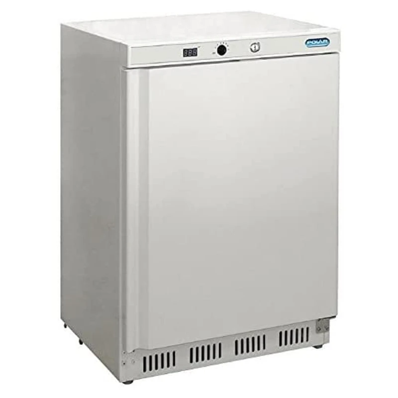 Polar Refrigeration C-Series 150W Under Counter Fridge 150 Litre, White, Energy Rating A, 2°C to 5°C, 855(H)x600(W)x595(D)mm, Total Usable Capacity: 64 Litre, 2 Shelves, R600a | CD610
