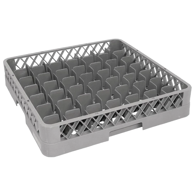 Vogue Glass Rack 49 Compartments - Commercial Glasswasher Basket Tray F615