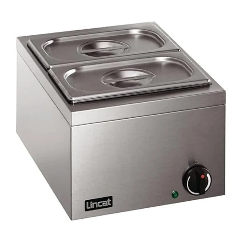 Lincat KX097 Bain Marie 2 Pot, Wet/Dry Heat, Stainless Steel