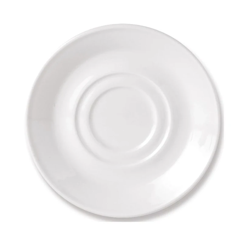 Steelite V0044 Simplicity Low Cup Saucer, White (Pack of 36)