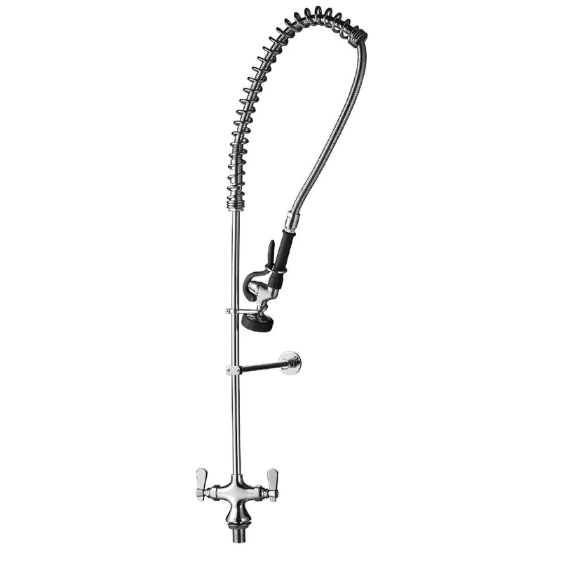Vogue Monobloc Pre-Rinse Spray Polished St/St - 1090x191x1860mm