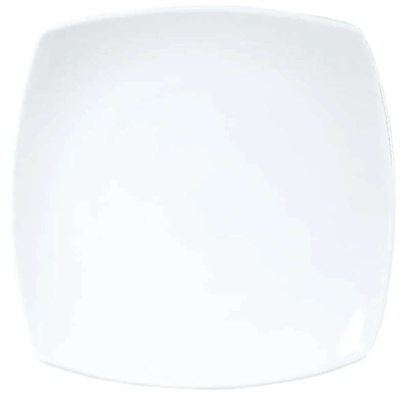 Kana Square Plate - Diameter: 240mm (9.5""). Box quantity: 12.