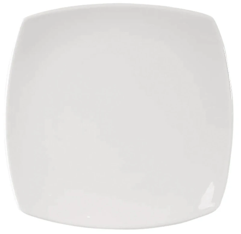 Kana Square Plate - Diameter: 270mm (10.5""). Box quantity: 12.