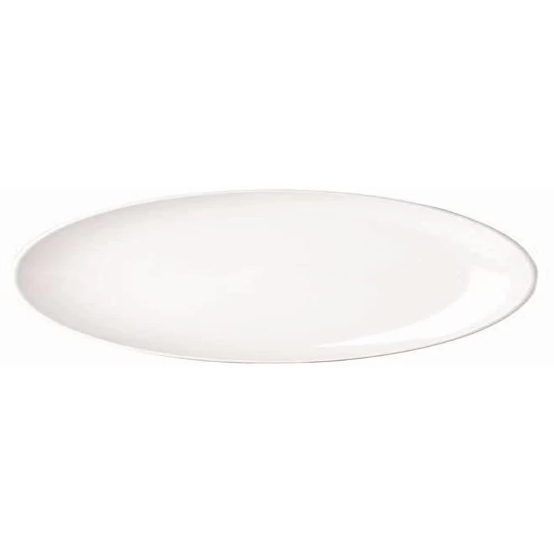 "Classic White Flat Plate - Narrow Rim. Dimensions: 150mm (6""). Box quantity: 12."