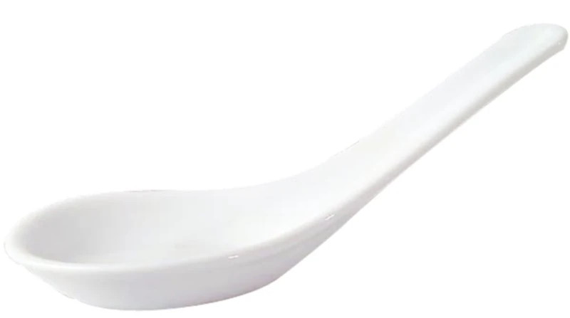 Oriental Chinese Spoon - Colour: White. Dimensions: 125mm. Box quantity: 24