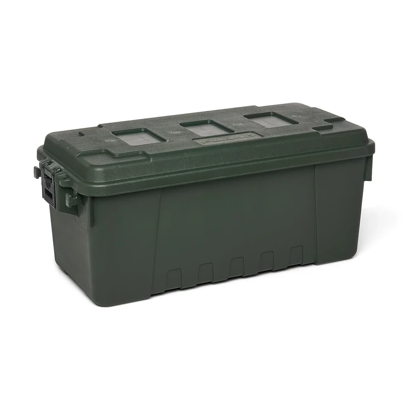 PLANO Sportsman's Trunk - Medium 64ltr,Olive Drap Green, Military-Grade Storage Box with Lid, Heavy Duty, Large, Camping & Army Storage Trunks, Perfect for Hunting, Paintball, Airsoft or Home Storage