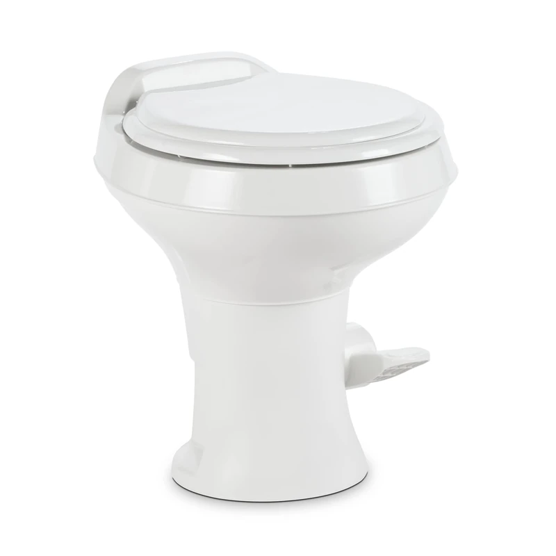 Dometic 300 Series Standard Height Toilet, White by Dometic