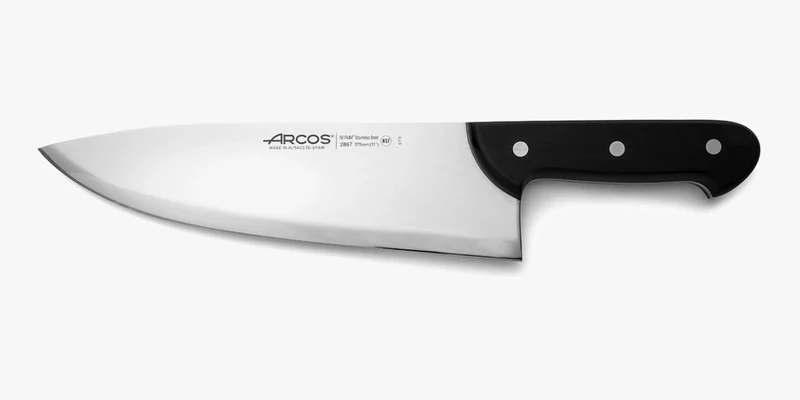 Arcos Series Universal - Butcher Knife - Blade Nitrum Stainless Steel 11" - Handle Polyoxymethylene (POM) Black Color