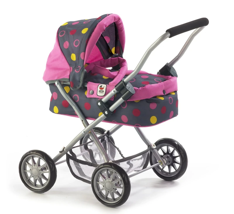 Bayer Chic 2000 - Doll pram Smarty, pink grey