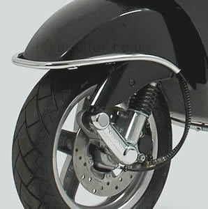 Piaggio 602897M Bumper Chrome for LX/LXV - Image 1