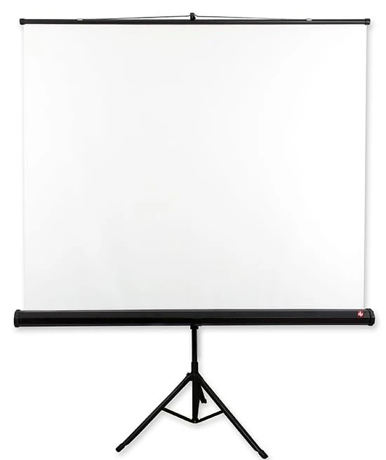 Tripod screen 111' 200x200 1:1 White Matt
