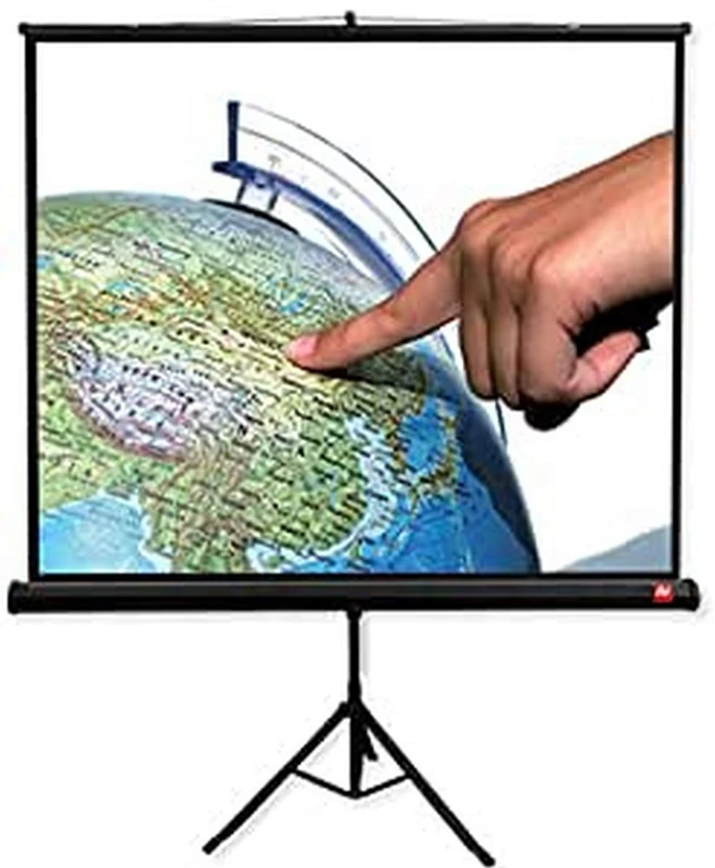 Avtek International Tripod Pro 200 – Projector Screen (Black, White, Black)