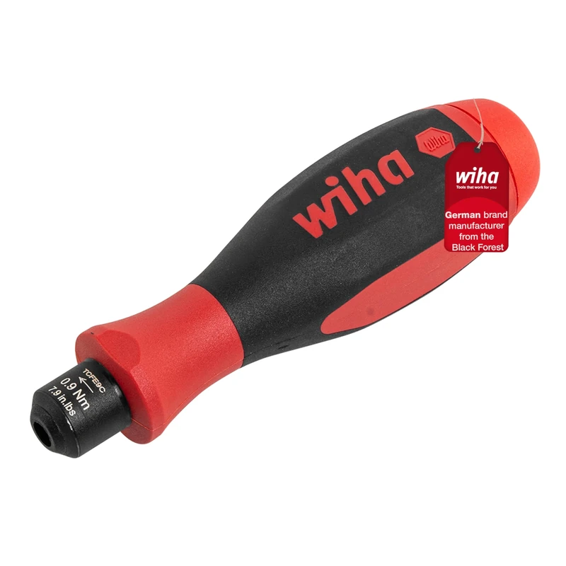 Wiha 29201090 Variant 2"Easy Torque Screwdriver, Black/Red, 0.9 N m