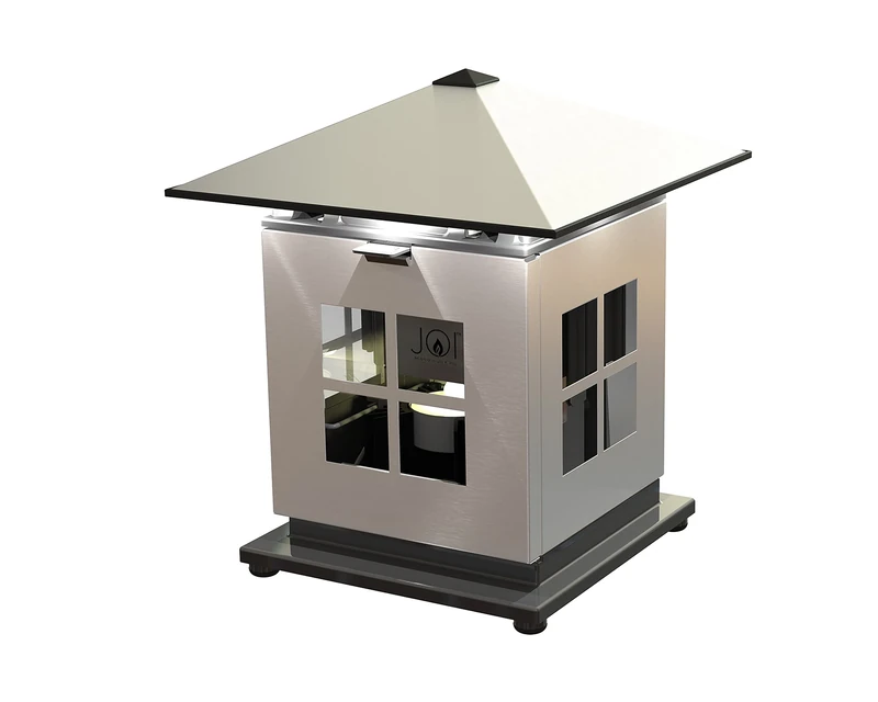 Caframo JOI Lamp, 8310CASBX, Candle-Powered LED Lighting, Stainless Steel, silver - Image 1