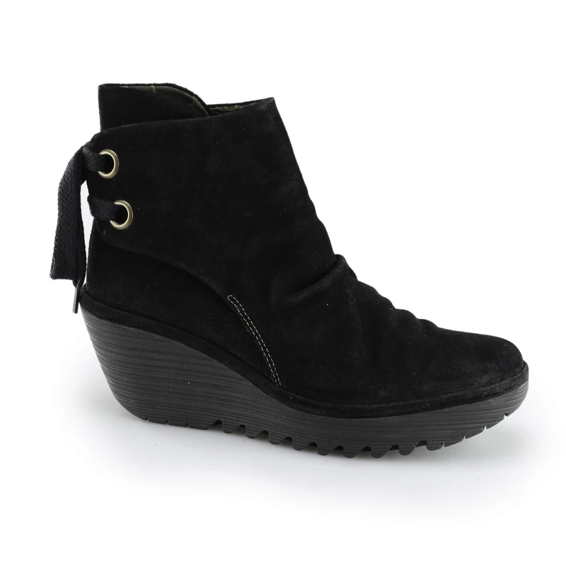 Fly London Yama Oil Suede, Women's Boots, Black (Black 006), 7 UK (40 EU) - Image 1