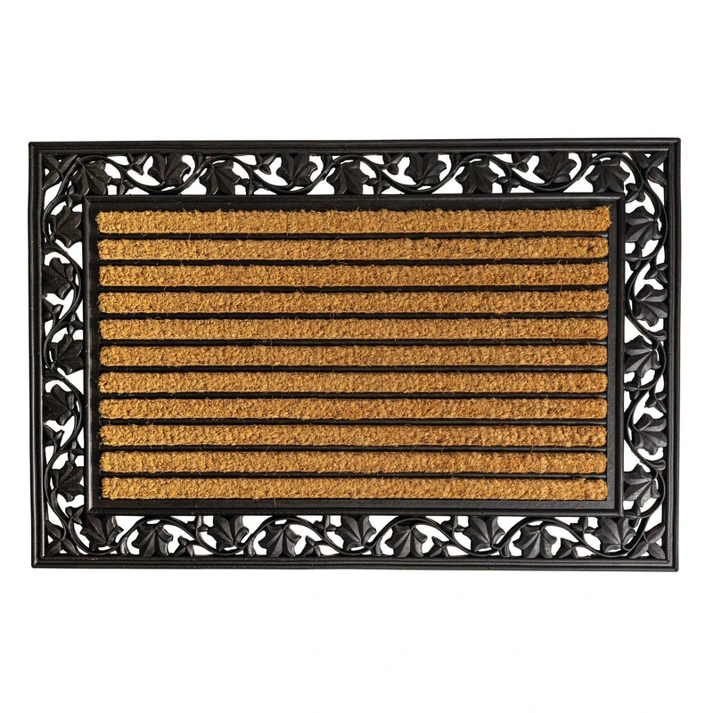 Notrax Cocoa Mat w Ivy Leaf Design