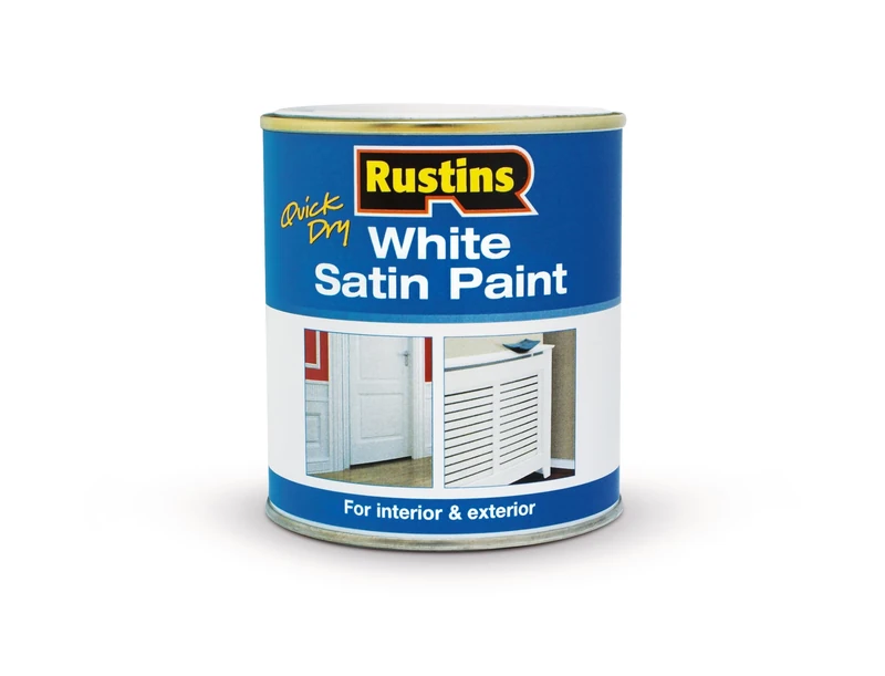 RUSTINS Satin White 250ml