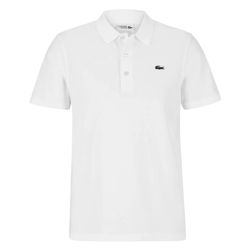 Lacoste Men's L1230 Sport Short Sleeve Polo Shirt, White, XX-Large (Manufacturer Size:7)
