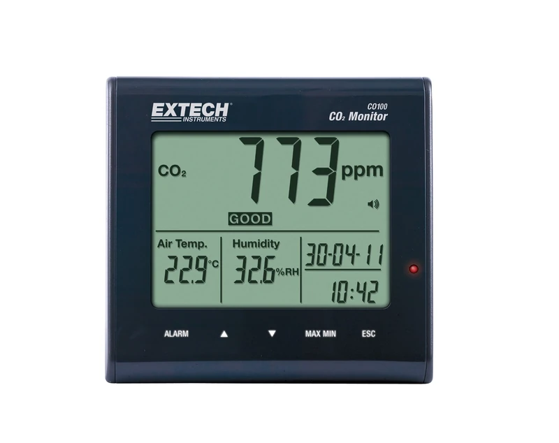 Extech Co100 Appareil de Surveillance de Teneur CO2