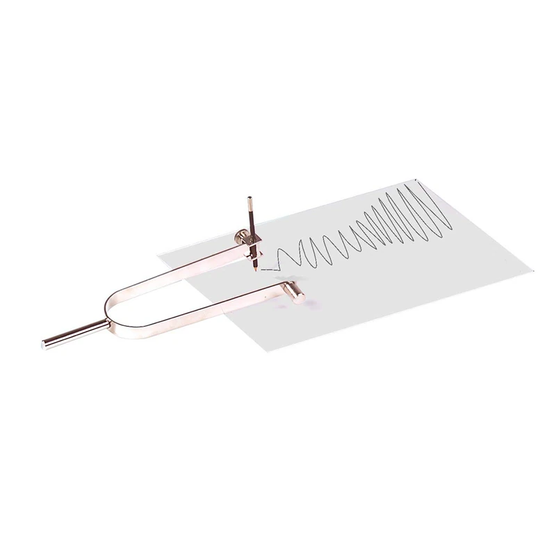 3B Scientific U8431030 Tuning Fork with Plotter Pen, 21 Hz - Image 1